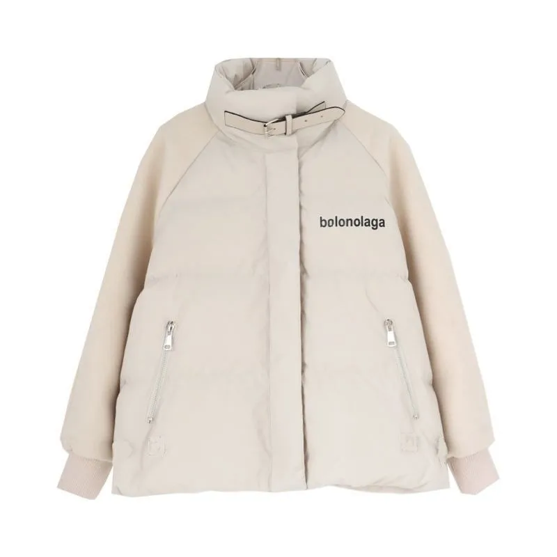 2023 New Women Down Jacket Winter Coat Female Short Parkas Loose Thick Warm Outwear Leisure Time Versatile Fashion Overcoat