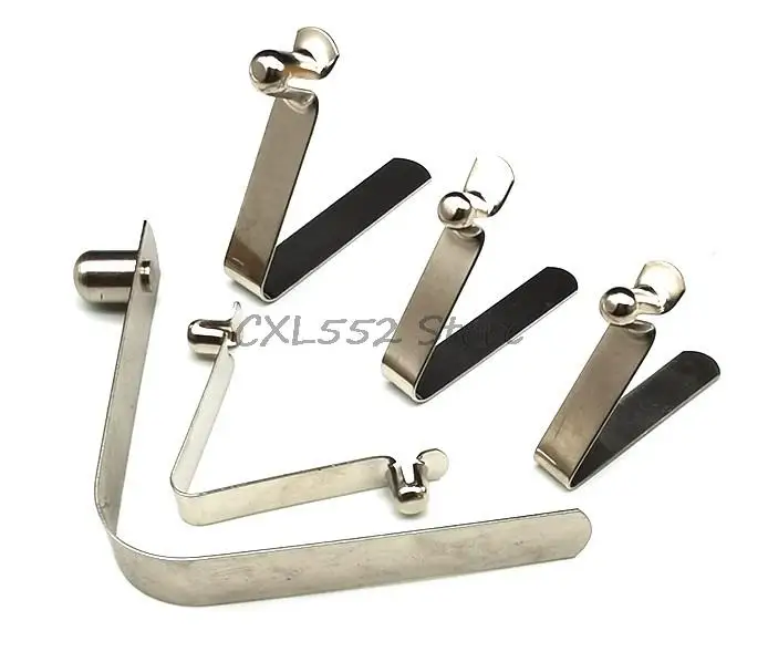 10Pcs 3 5 6 6.5 7 7.5 8 9 9.5mm Metal Telescopic Spring Clip In Pipe U-type Positioning Spring Clip V-type Spring