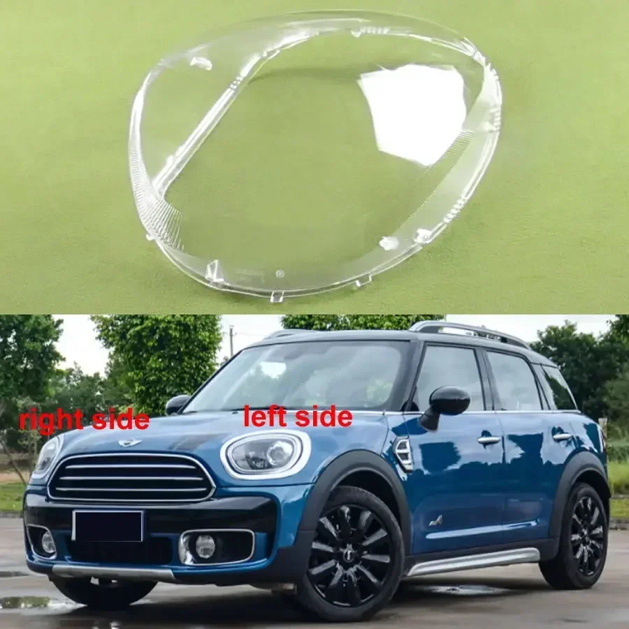 For BMW Mini Countryman Cooper R60 2017-2021 Headlight Cover Lens Headlamp Shell Lampshade Plexiglass Auto Replacement Parts