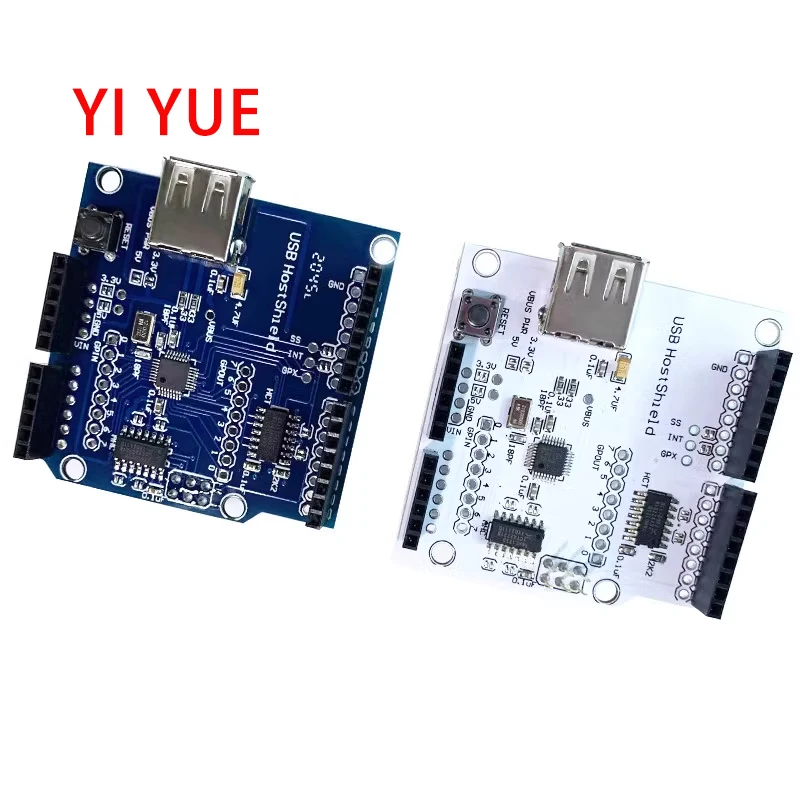 USB Host Shield Compatible with Google ADK, Supports UNO MEGA MAX3421 Development Board Module