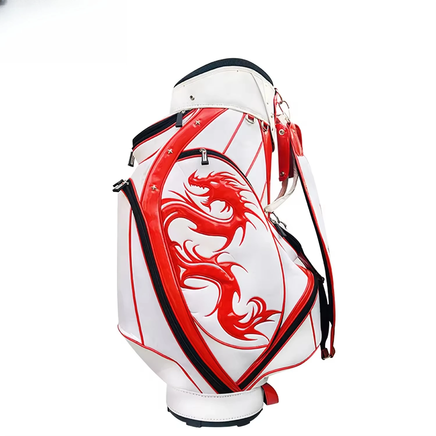 Professional High Quality Custom Logo PU Waterproof Golf Bag for Outdoor Use