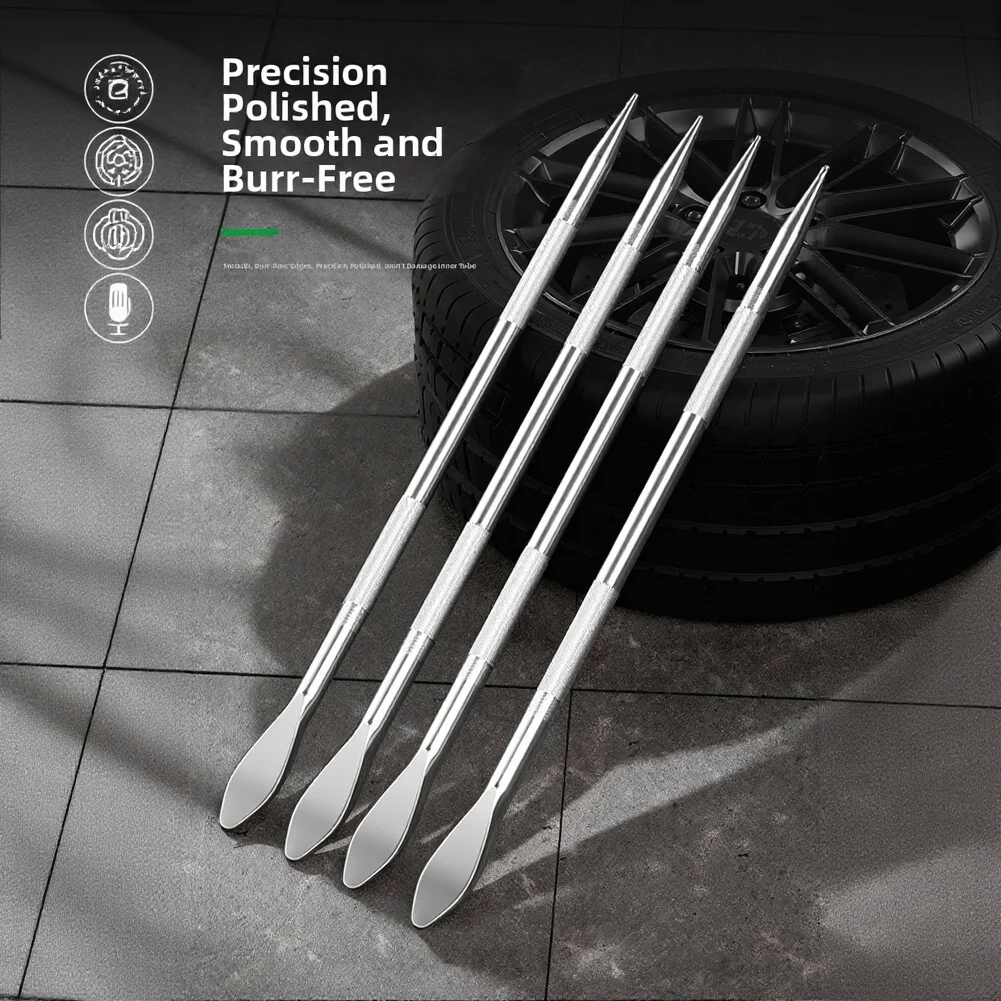 AS SHOWN Round Crowbar Heat-treated Pointed Pry Tip Flat Leverage End Precision Engineered For Aligning Machinery