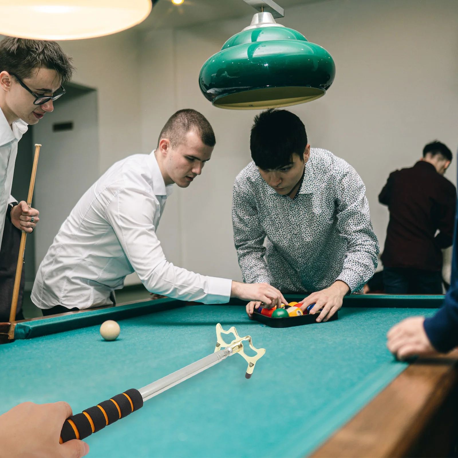 

Держатель для кия для снукера и бильярда, легкий, компактный, регулируемый, для аксессуаров для бильярдного стола