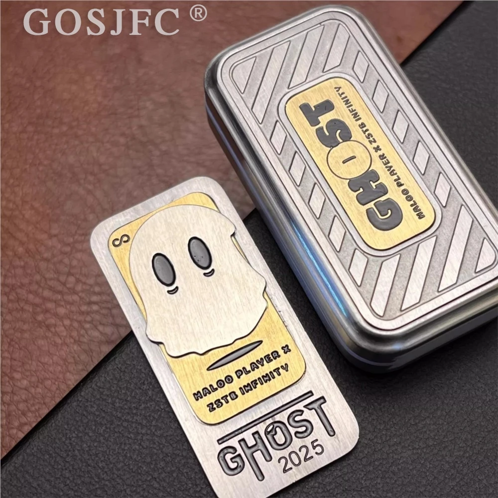 Hooloo EDC 2025 メカニカルゴーストエクストラロングパラグラフ高密度タッチダイレクトプッシュスライダーメカニカルディンディン EDC ストレスリリーフおもちゃ