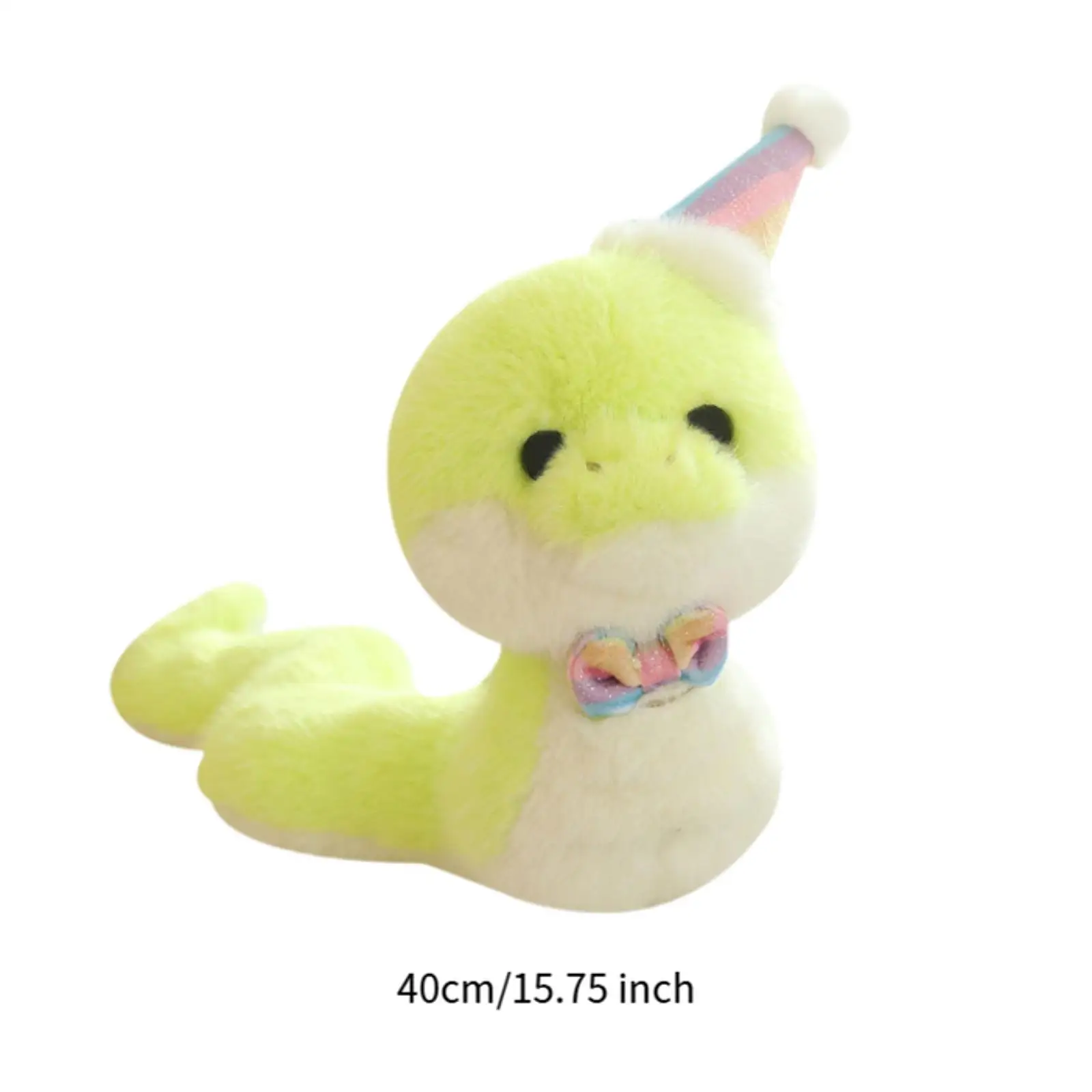 Snake Plush Toy,Animal Stuffed Snake Figure,Green Snake Soft and Cute Creative