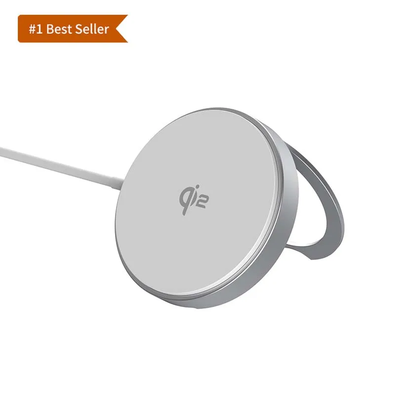 

Original Replacement Aluminum Magnetic QI2 Wireless15W Fast Charger for Apple for iPhone