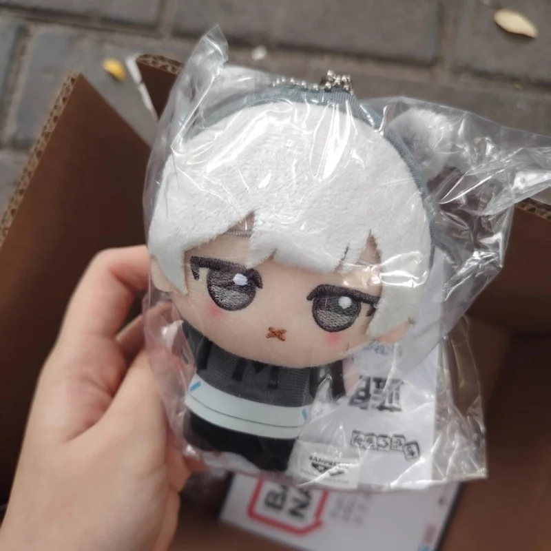 Hot Bandai Blue Lock Bunny Keychain Pendant 10cm Isagi Yoichi Nanase Vol.1 & Vol.2 Cute Doll Collectible Toy Fluffy Maumet