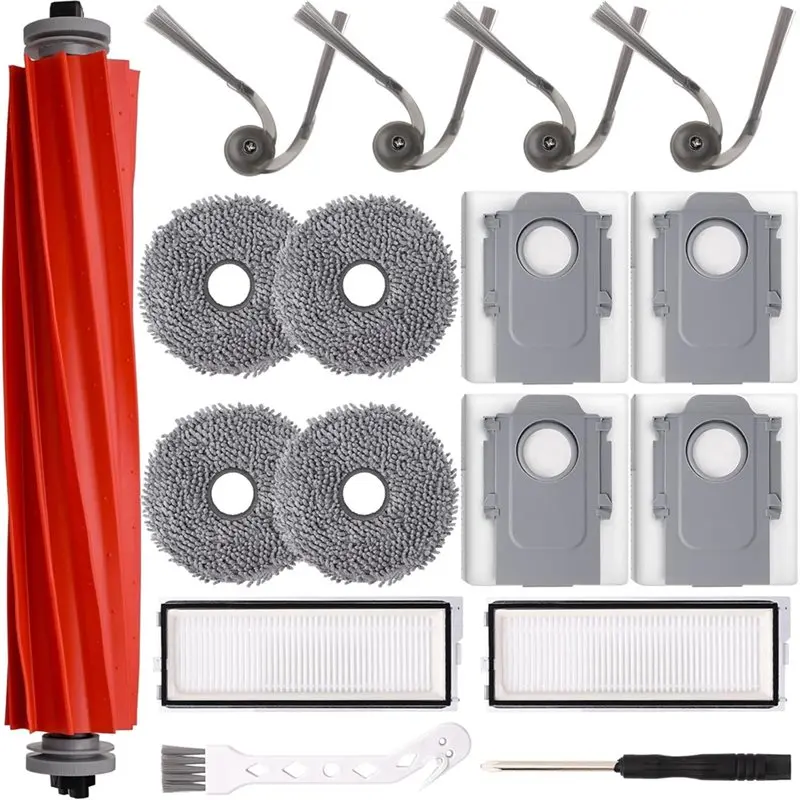 

【ПОПУЛЯРНЫЙ】Комплект аксессуаров для Roborock QV 35A / QV 35S, запасные части для пылесосов Roborock QV 35A / QV 35S