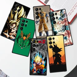 Fashion D-Dragon Ball Goku For Samsung Galaxy S24 S23 S22 S21 S20 FE S10 S10E Plus Ultra Pro Lite 5G Black Back Phone Case