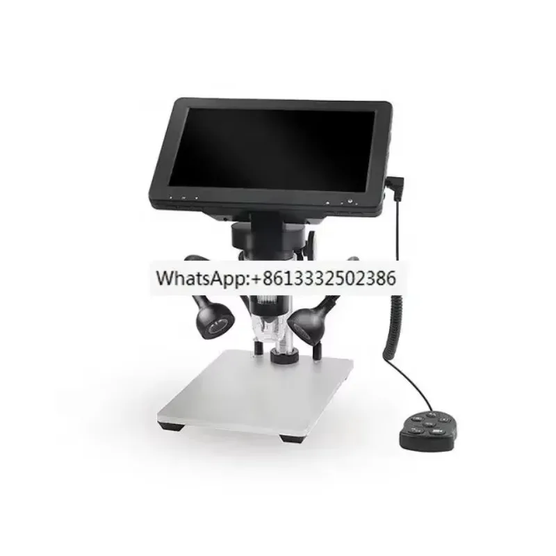 

Portable industrial 10 LED 12MP pixels HD 7 inches Digital Microscope