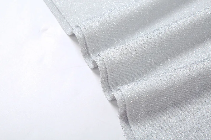 فستان ماكسي نسائي مزين بالترتر مذهل لامع أنيق بدون أكمام وظهر مكشوف غمد فيستدوس موهير أنيق للسهرة