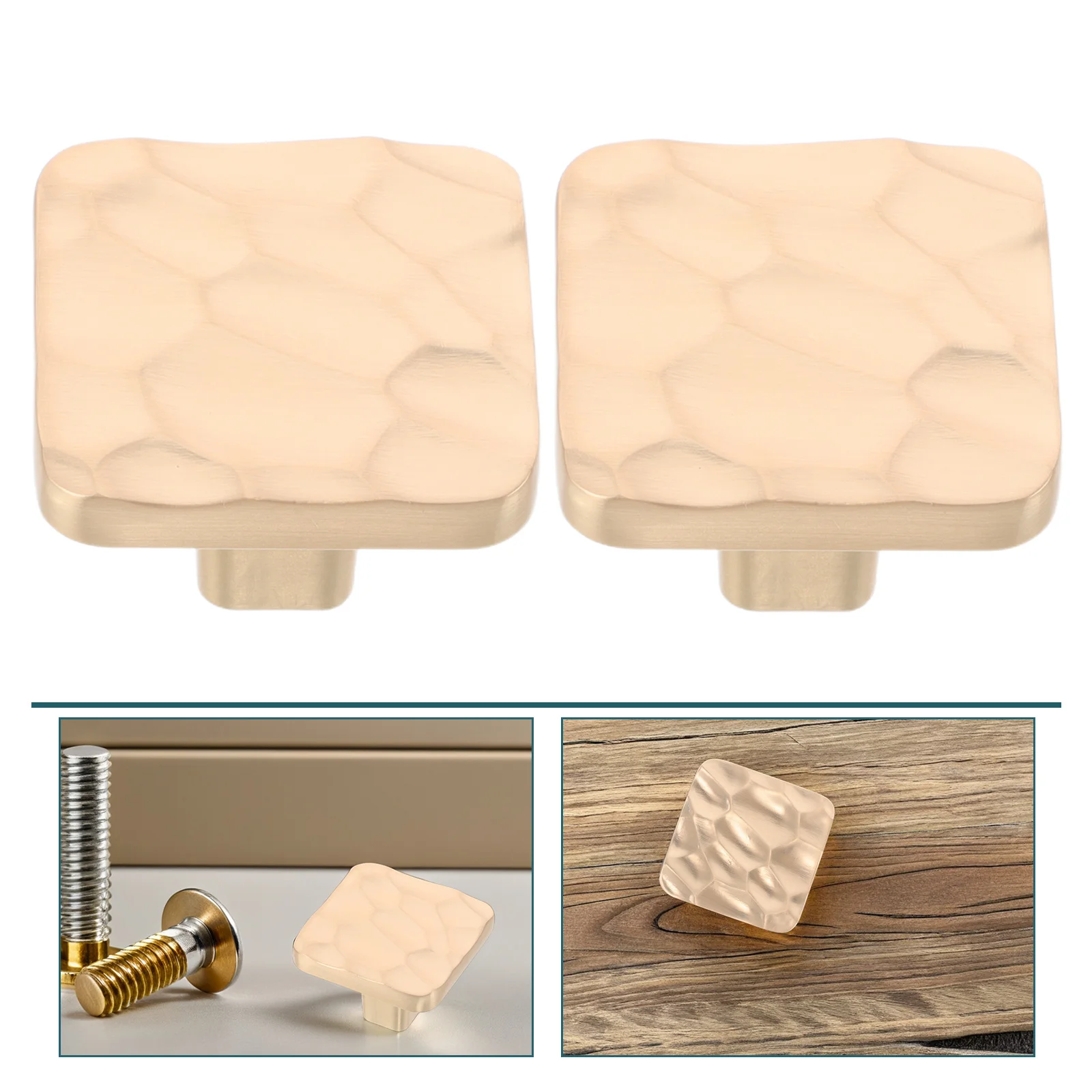 

1 комплект, прочные ручки для шкафа из цинкового сплава, квадратные ручки для ящиков, простая установка, тисненый дизайн, современные классические аксессуары для декора