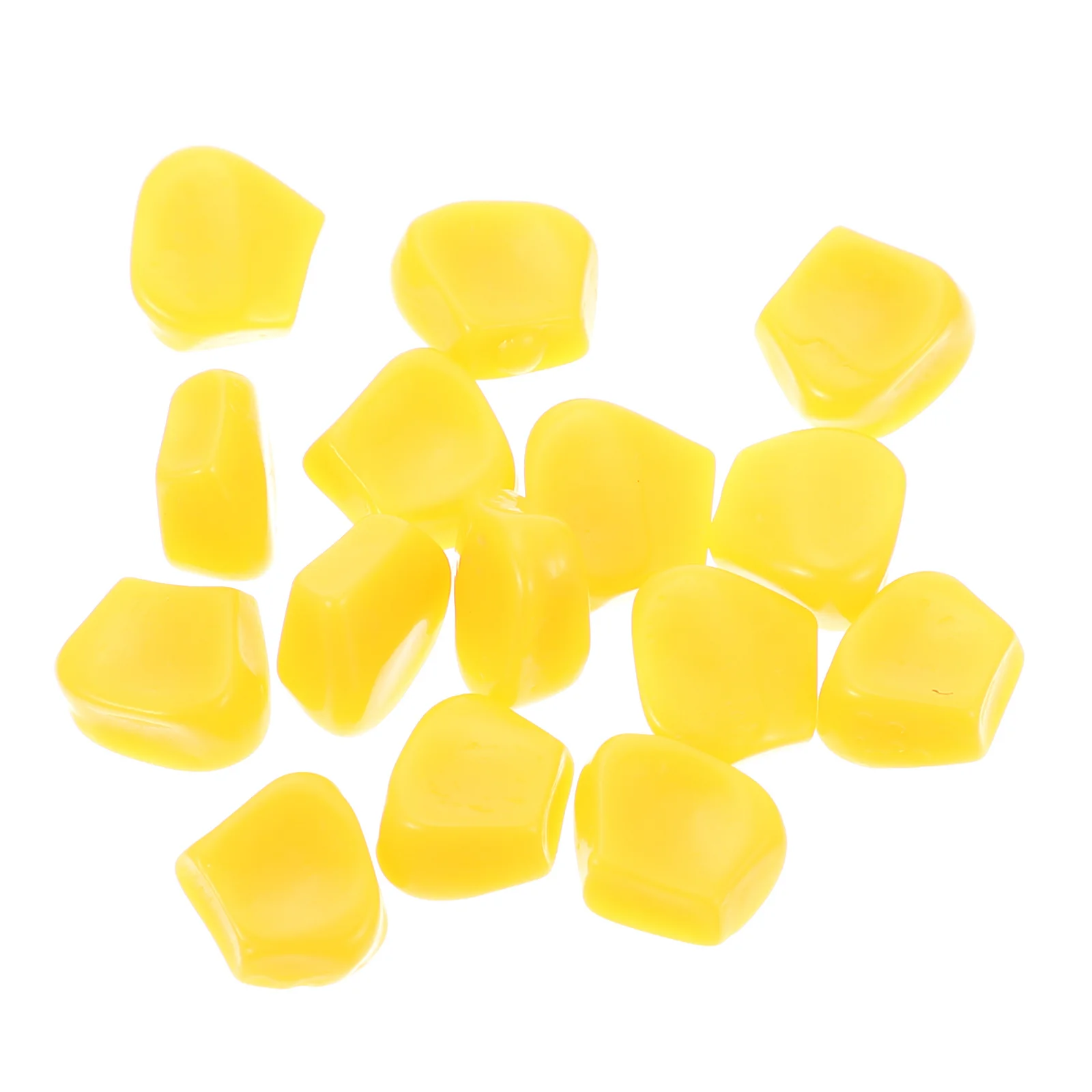 

50Pcs Simulated Corn Kernel Phone Shell Accessories Miniature DIY Resin Phone Case Charms Durable Creative Decoration Gifts
