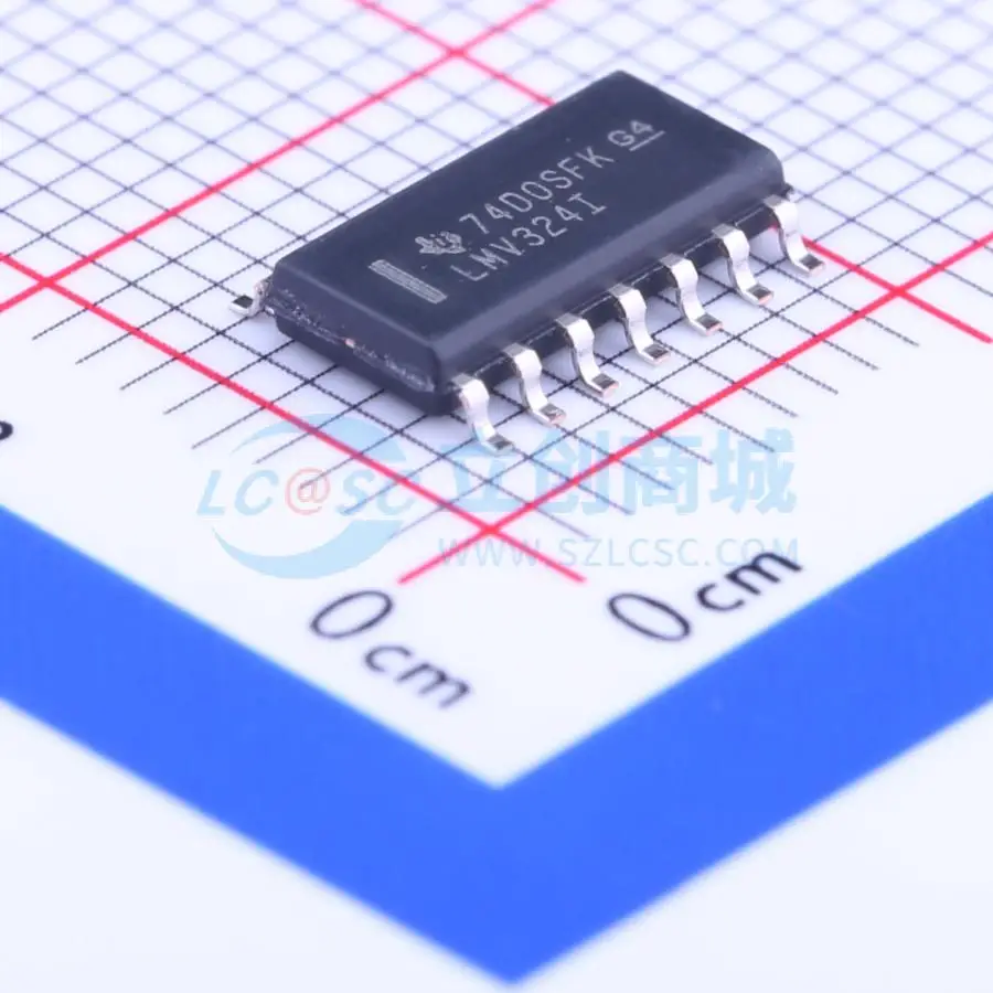 Rsh (100Pcs) Brand New Original Genuine Lmv324Idr Sop-14 Smd Lmv324I Four-Operative Amplifier Integrated Chip