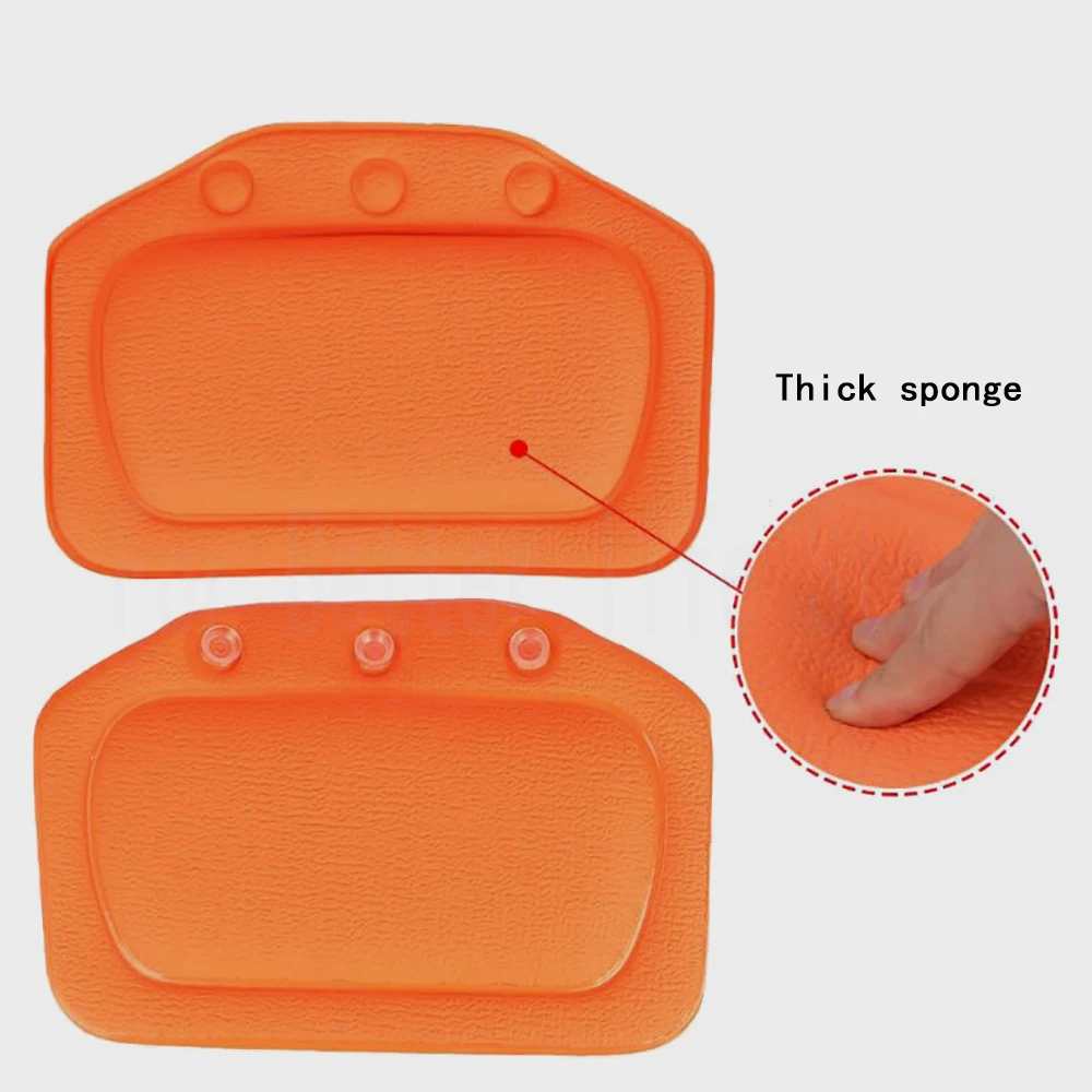 bath pillow Neck bathtub accessories SPA Bath Pillows PVC Bath Soft Headrest With Suction Cup Bathroom Supplies Bath Accessories