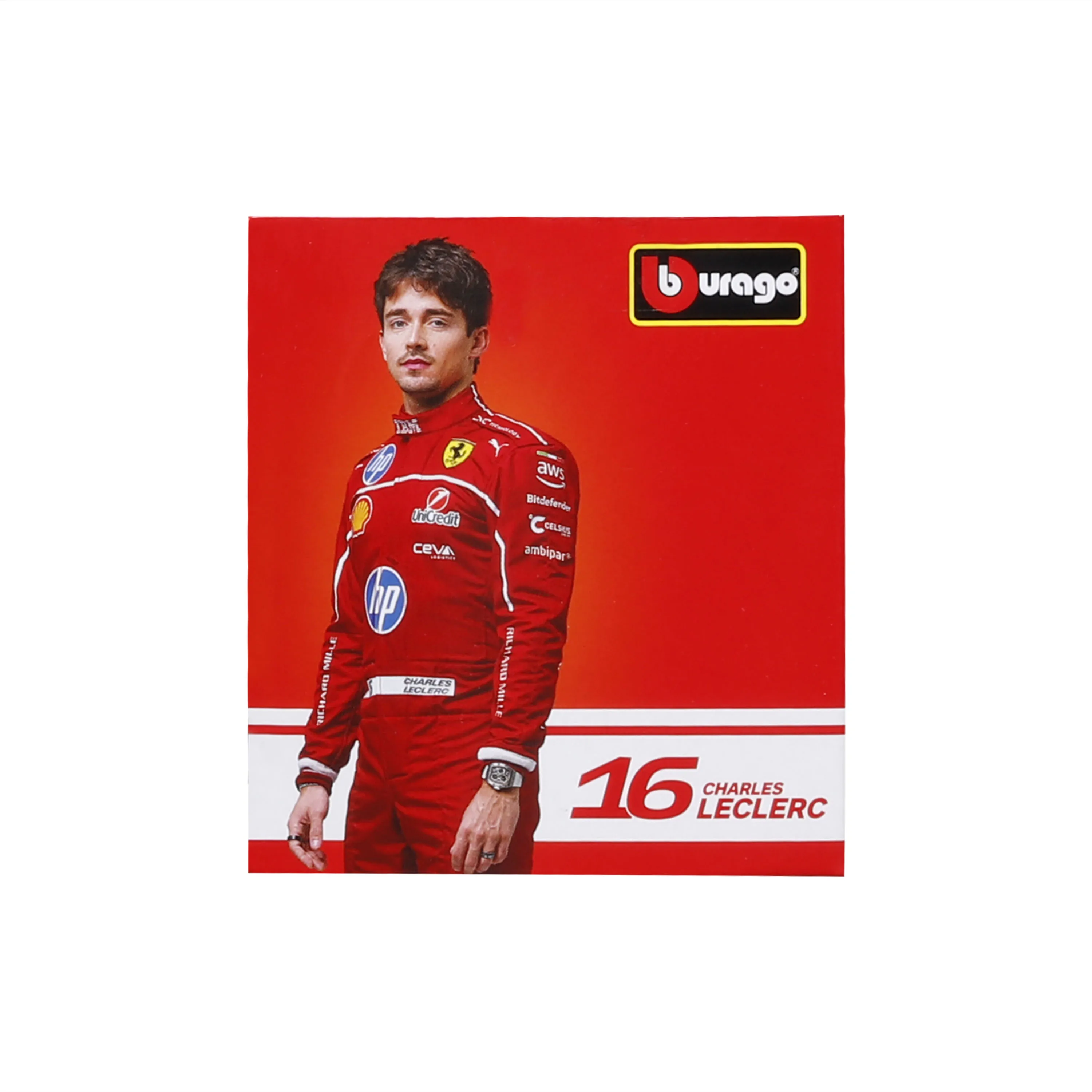 Bburago 1:43 F1 2025 سكوديريا فيراري HP SF25 # 16 تشارلز لوكلير # 44 لويس هاميلتون سبيكة نموذج سيارة يموت يلقي لعبة مجسمة #3