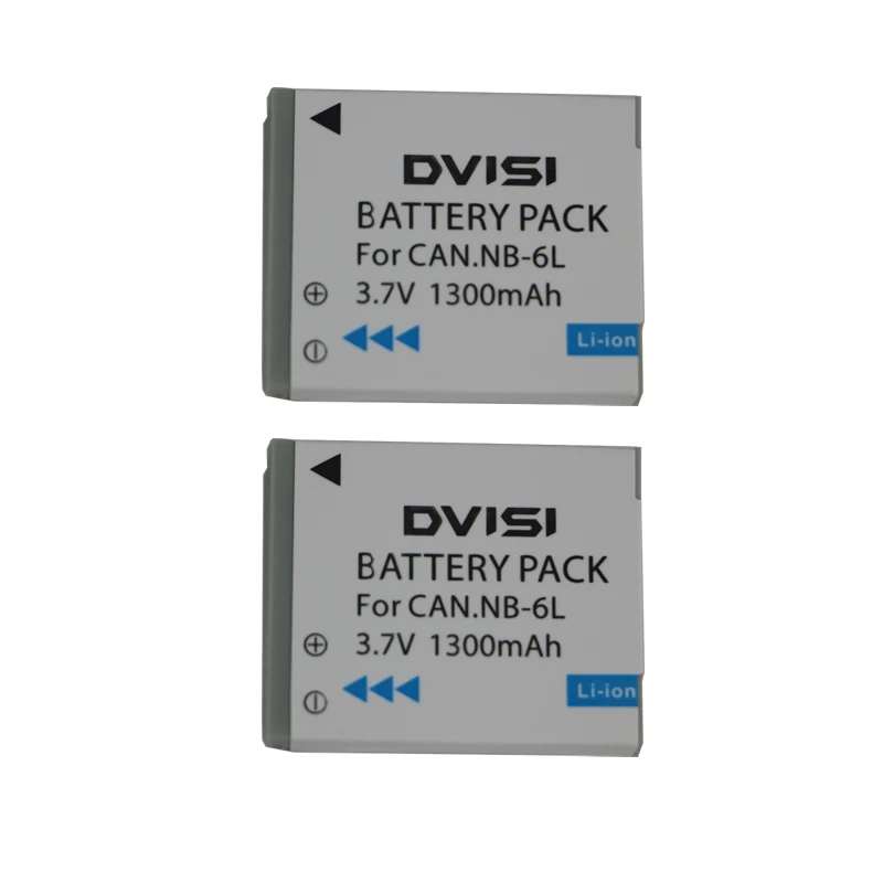NB-6L NB 6L NB-6LH batteria agli ioni di litio per Canon Power-shot SX520 HS SX530 SX600 SX610 SX700 SX710 IXUS 85 95 200 210 105