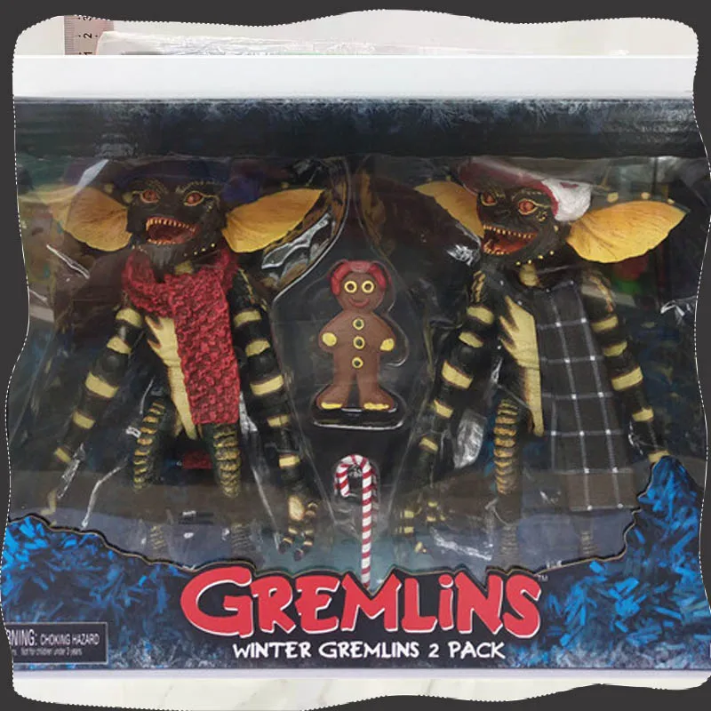 

В наличии Neca 30713 Gremlins зимние Gremlins 2 упаковки аниме экшн-фигурки коллекционные куклы модели игрушки для детей Рождественский подарок на день рождения