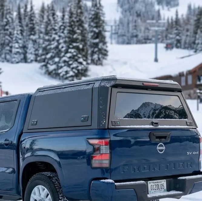 

Dream Garage Wholesale Instock Hardtop Black Canopy Aluminum Alloy Topper Camper Pickup Truck Canopy For Frontier 05-22 5