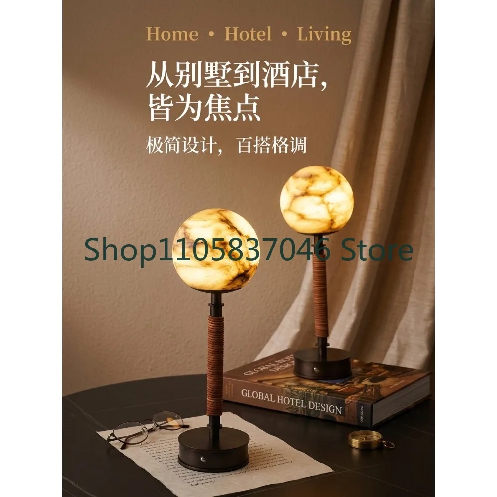 Rechargeable desk lamp designer minimalist model room villa hotel desk lamp