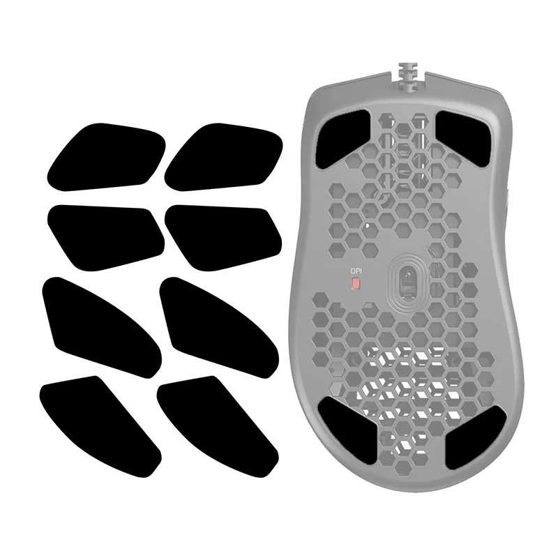 Hotline Games 3.0 Version Mouse Skates Mouse Feet for Glorious Model D- Wireless Mouse, Black, 2Sets