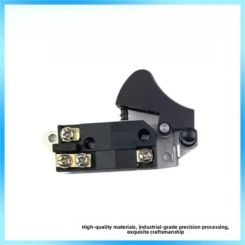 Power Tool Trigger Switch,Duty on-Off Push Button Switch for Cutting Machine Angle Grinder,Electric Power Tool Replacement Part