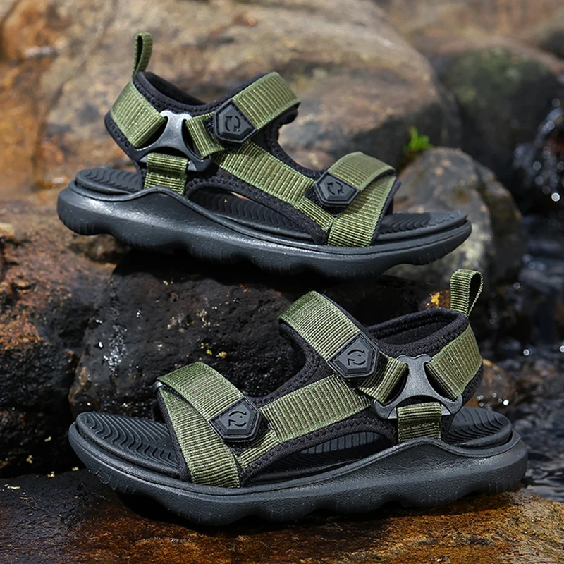 

Children's Summer Casual Breathable Sandals Open Toe Non-Slip Beach Shoes for Kids Boys Outdoor Sport Walking Size 30-40