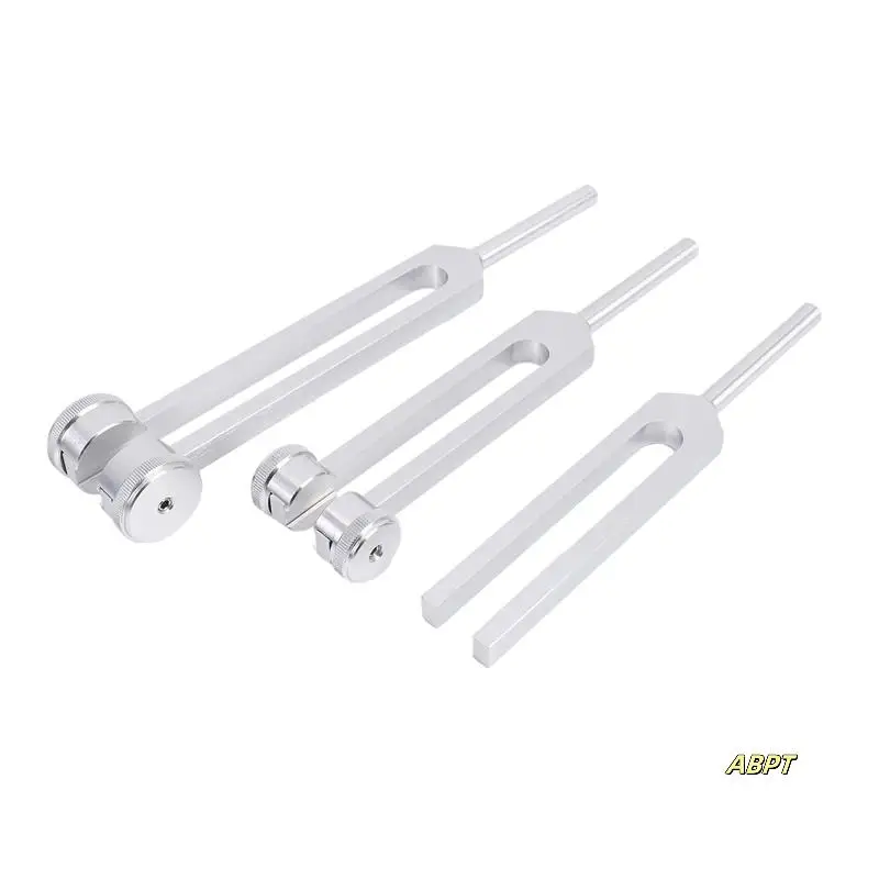 

Set Of 9 Pcs Aluminum Sensory Tuning Forks C 128 256 512
