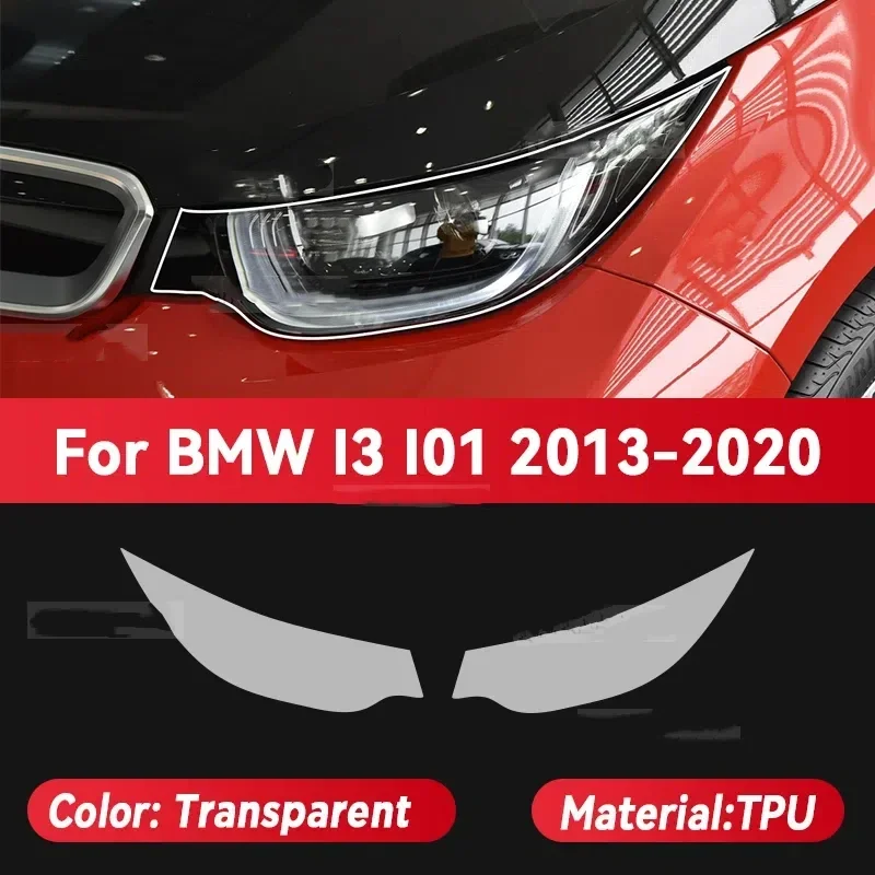 

Car Exterior Headlight Anti-scratch Front Lamp Tint TPU Protective Film Repair Accessories Sticker For BMW I3 I01 2013-2020