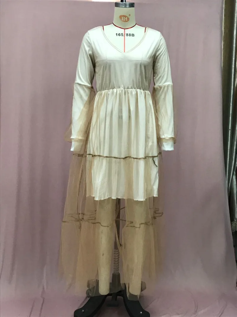 Abito da fata in pizzo Vintage a maniche lunghe invernale bianco abito Midi coreano da donna abiti 2023 primavera nuovo vestito da donna elegante