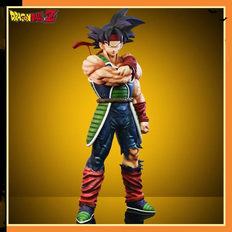 New In Stock 24cm/9.4in Anime Dragon Ball Z Figure Bardock Figure Collectible Model Statue Toy Gift