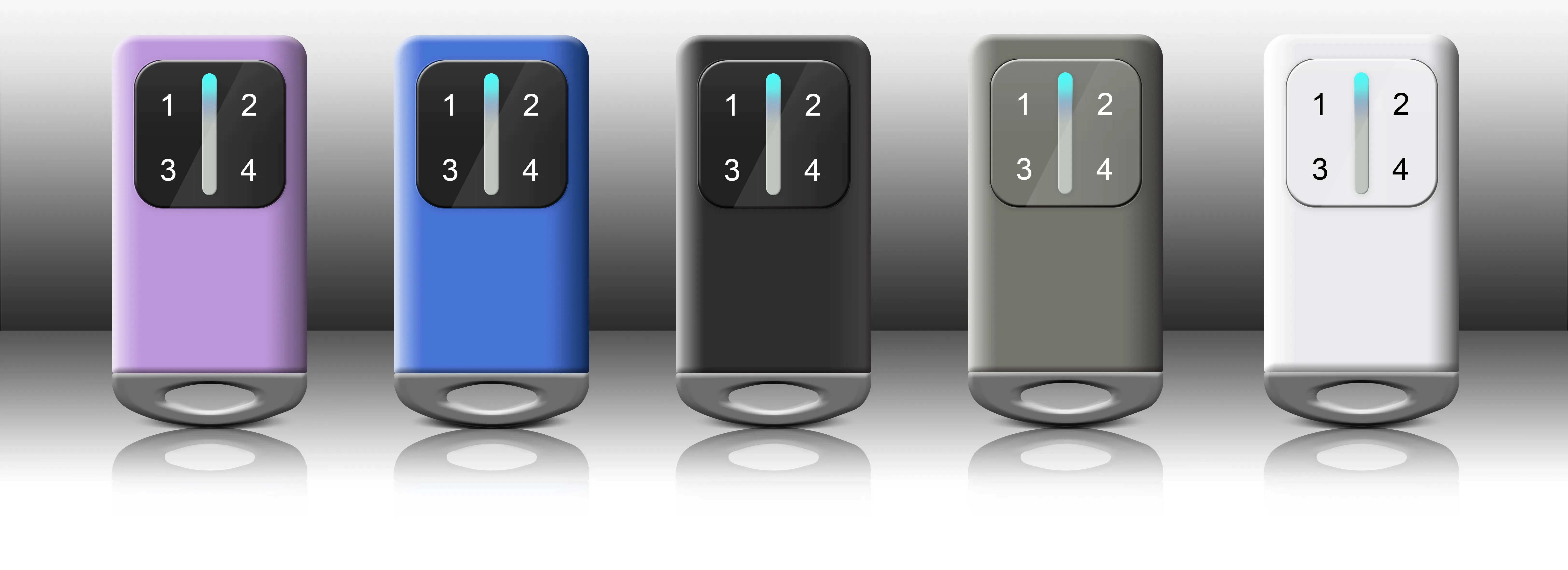 Compatible de fábrica con controlador de motor de puerta de control remoto multifrecuencia y multimarca de 280-870MHz