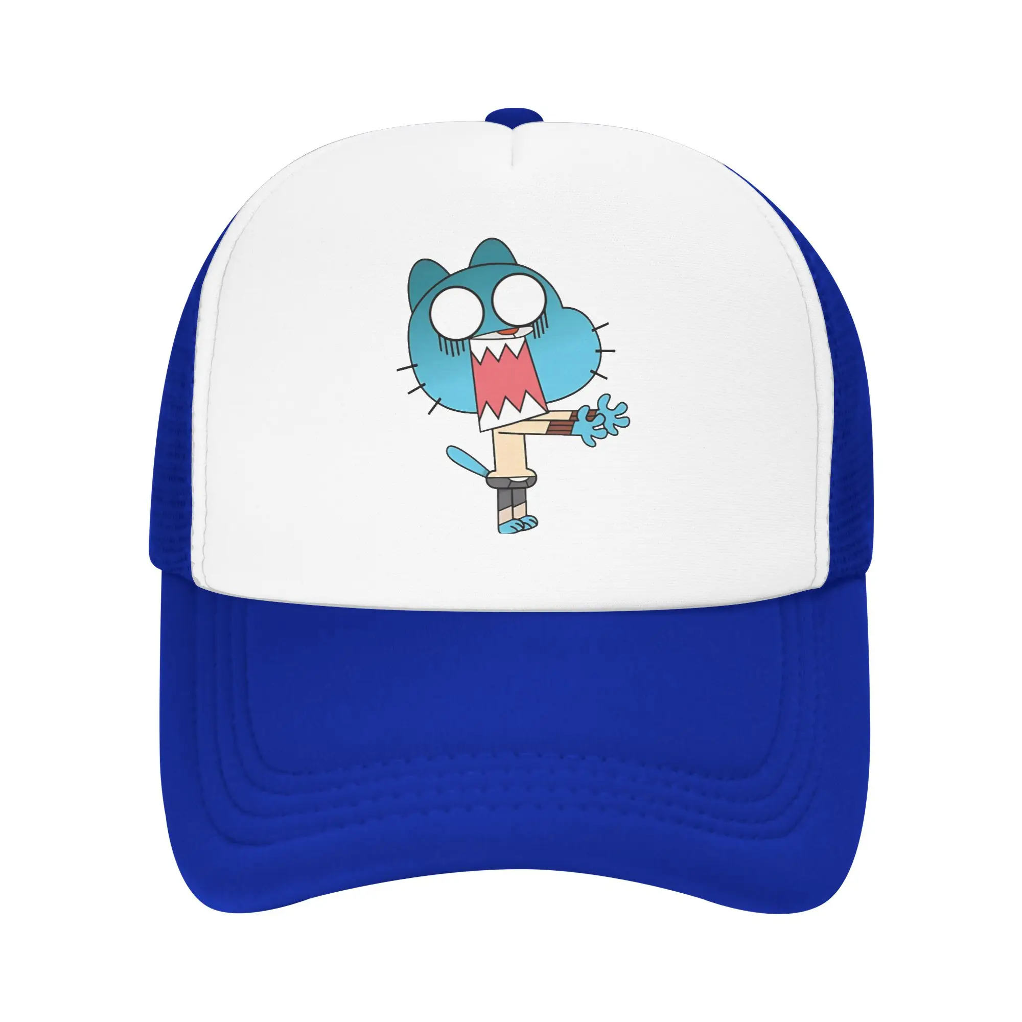 Unisex Weird Gumballs  Trucker Hats Mesh Baseball Caps Polyester  Hat Trucker Worker Cap Breathable Sun Hats Summer