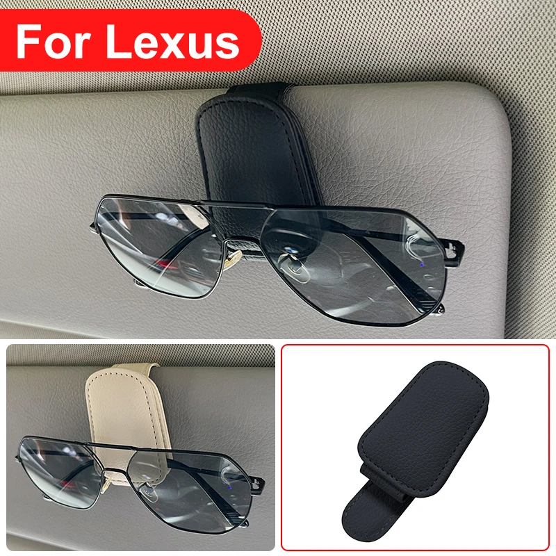 For 2003-2024 Lexus Universal Glasses Clip ES Rx LX600 LX570 NX GX UX CT LN IS 260 200 450 460 300H 400H Interior Accessories