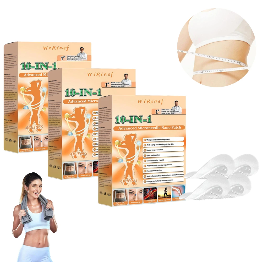 

Upgraded Nano Microneedle Skin Firming Patch, Body Shaping Sticker for Smoothing Contour & Daily Figure Care, for Women & Men
