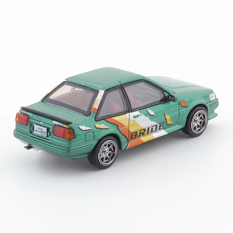 SHADOW/DCT 1/64 Toyota Corolla Levin AE86 Auto Legierung Spielzeugfahrzeug Druckguss Metallmodell Kinderspielzeug für Jungen – Detail 27