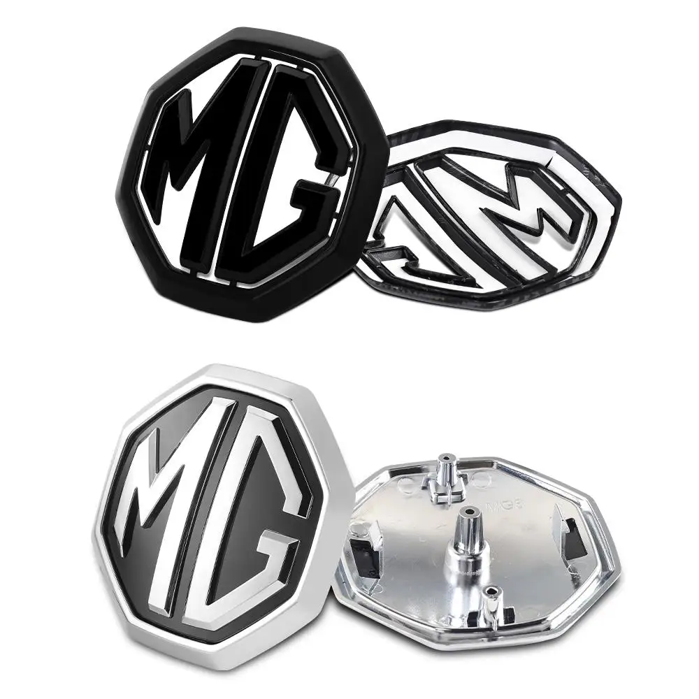 1/2 stücke Auto Haube Front Motorhaube Grill Emblem Hinten Stamm Abzeichen Abdeckung Dekoration Aufkleber Für Morris Garages MG MG6 auto Zubehör