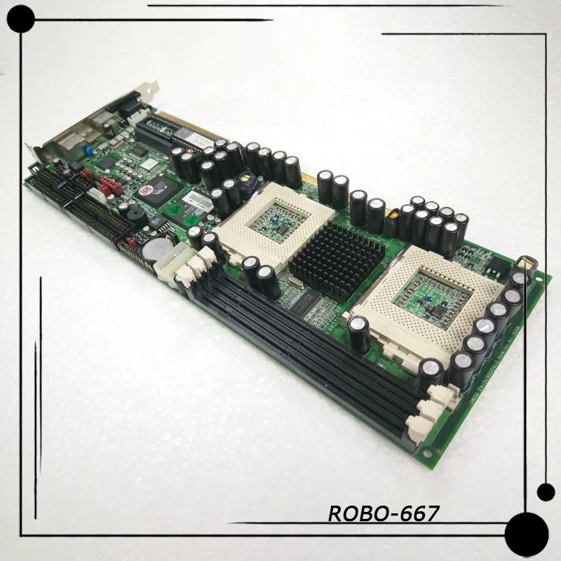 

ROBO-667 Dual CPU Original Industrial Computer Motherboard High Quality Fully Tested Fast Ship