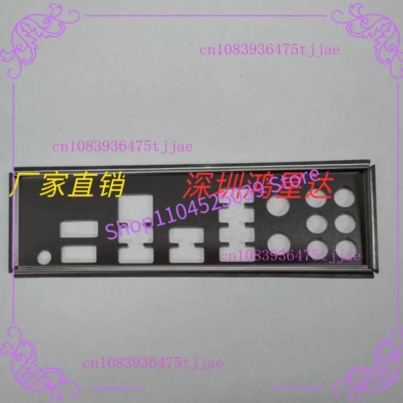 For MSI PRO B650-P WIFI B650 GAMING PLUS Wi-Fi Motherboard Backplate IO