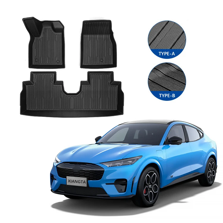 

High Quality TPE Material Car Mats for Ford Mustang Mach-E 2020-2022 Tpe Car Mats Car Accessories Floor Mat