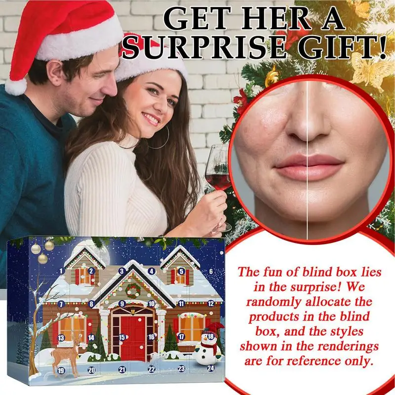 Skincare Advent Calendar 2024 Skincare Christmas Advent Calendar 24 Days of Beauty Advent Calendar for Family Friends Girls