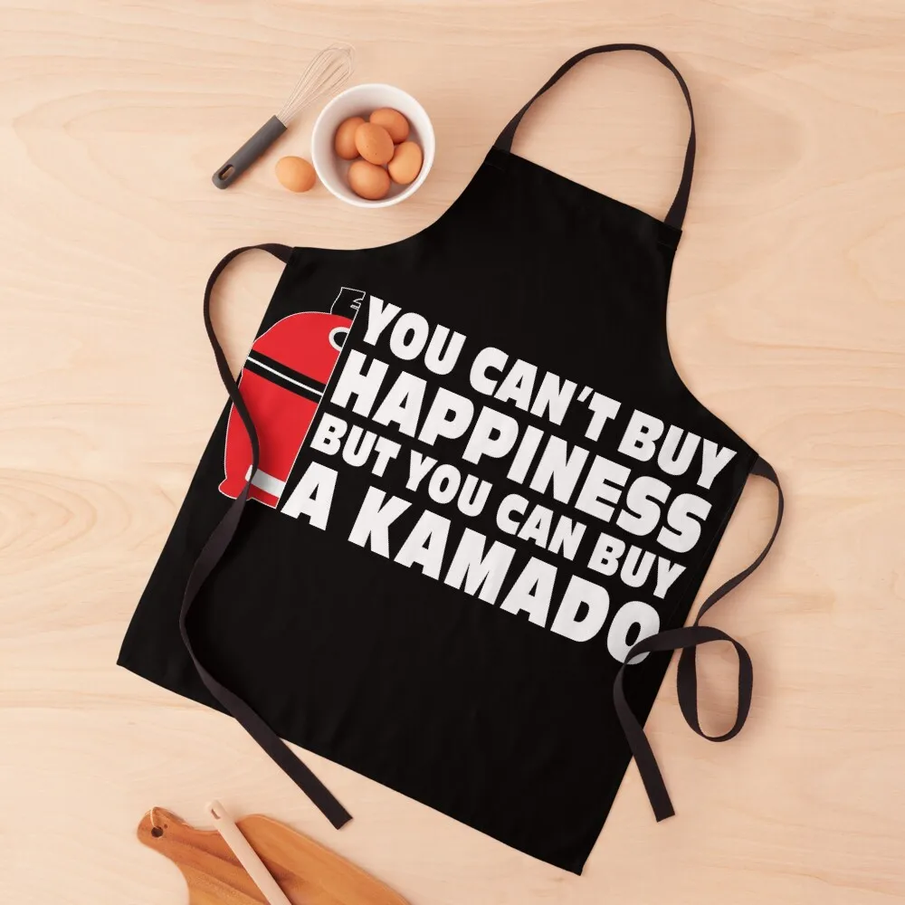 

You Can't Buy Happiness, But You Can Buy A Kamado Apron manicurist Women's Home Clothes Apron