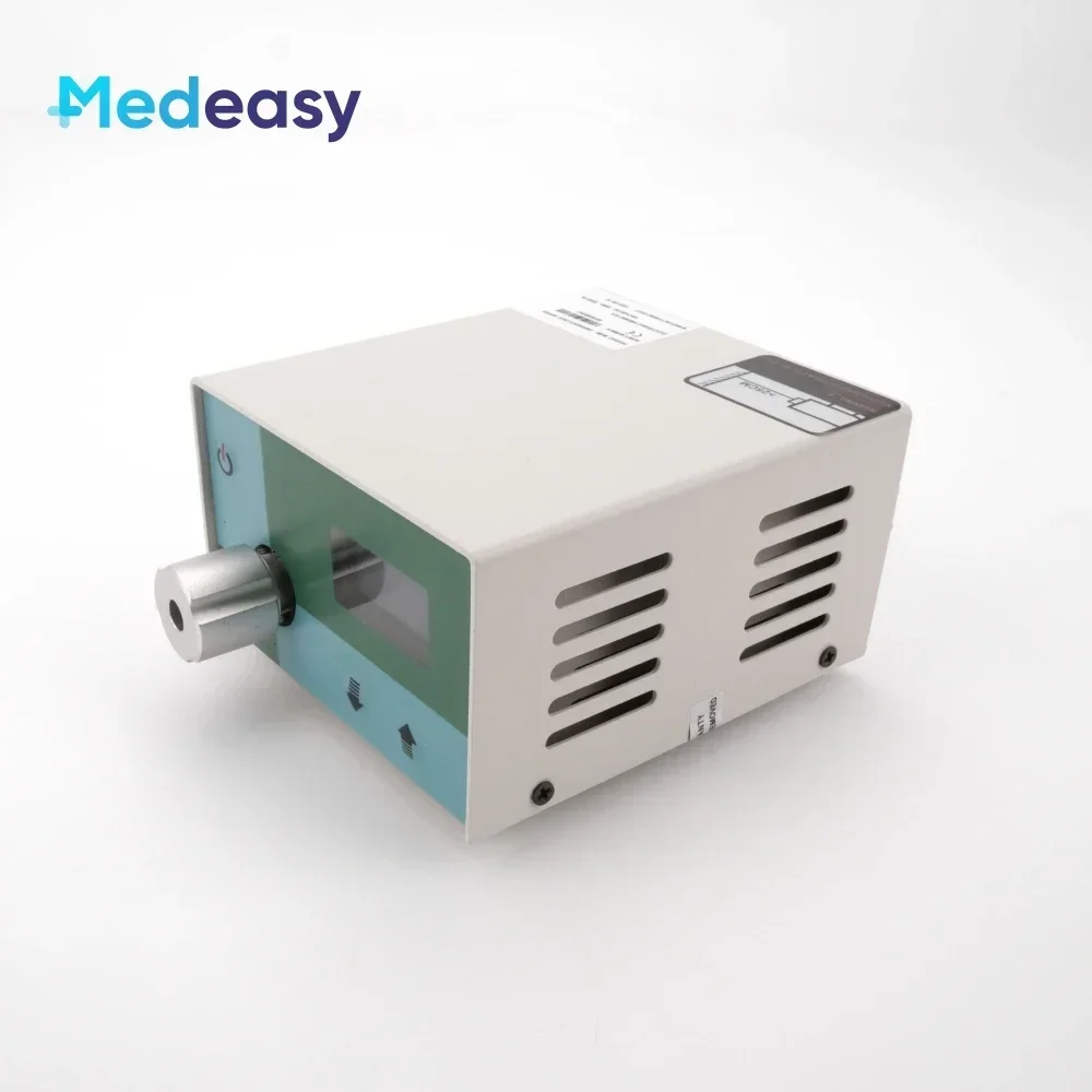 مصدر ضوء بارد أخضر صغير 100 وات، مصدر ضوء المنظار صغير محمول 100 وات للاستخدام الطبي، مصدر ضوء LED للتنظير الداخلي #6