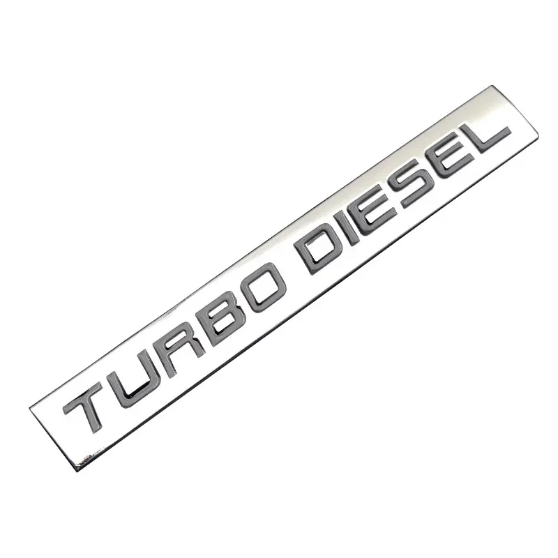 

3d Chrome Metal Bear Trunk Car Badge Logo Turbo Diesel Emblem Sticker RAM 2500 Body Decal Adhesive Stickers Accessories