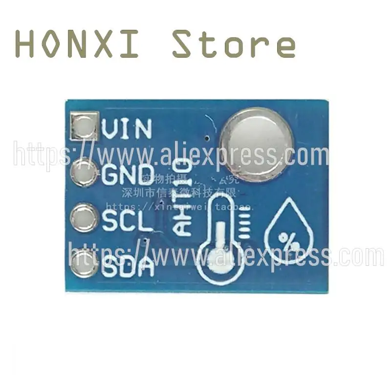 1PCS AHT10 type high precision digital temperature and humidity sensor module I2C communication sht20 instead