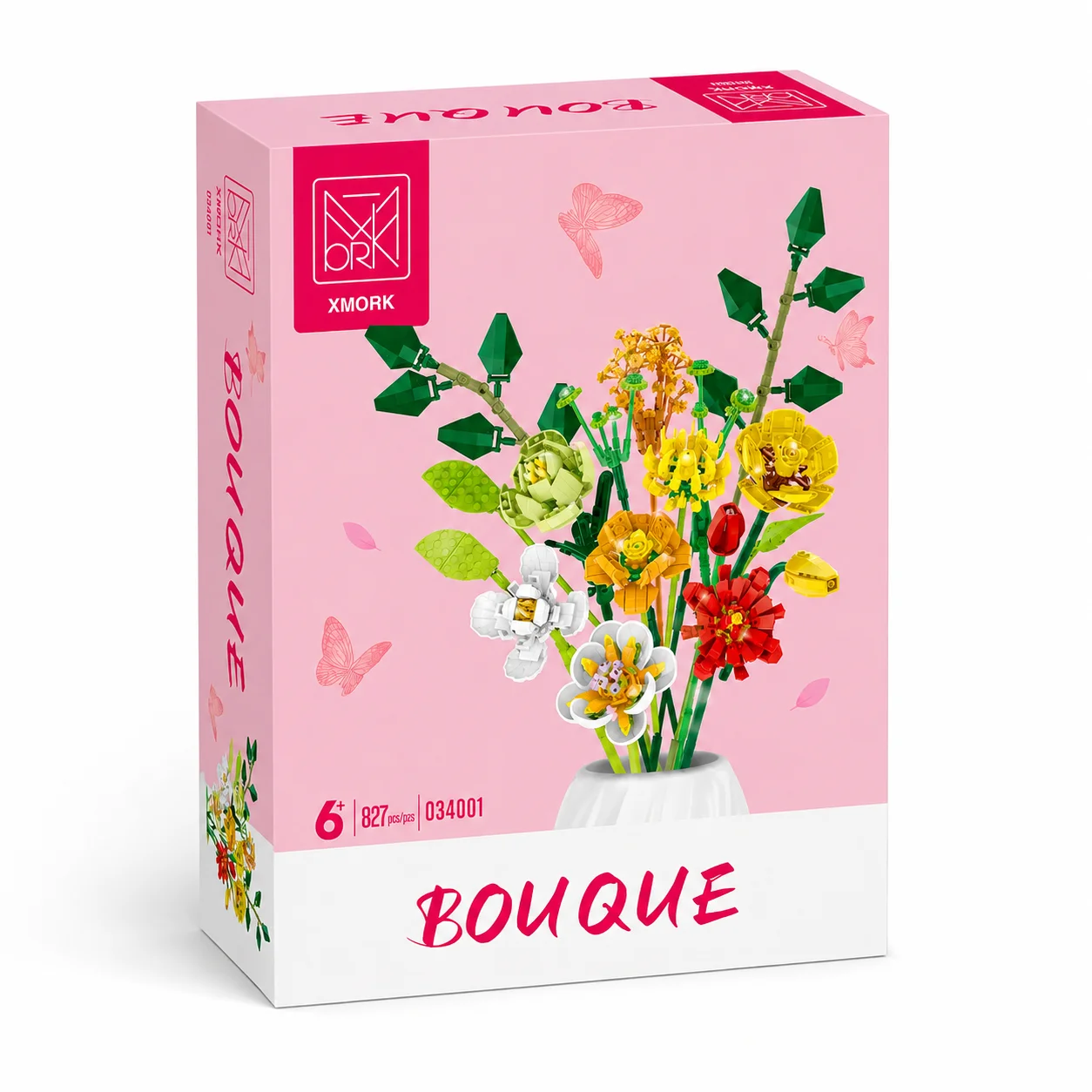 Bouquet Flower Building Blocks - огляд і ціна Model Kit Toy