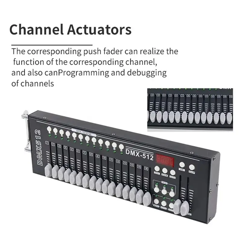 AAAEL-DJ DMX Console Controller Luci Da Palcoscenico Per Controller For DMX Light DJ Party Light Wash Lighting