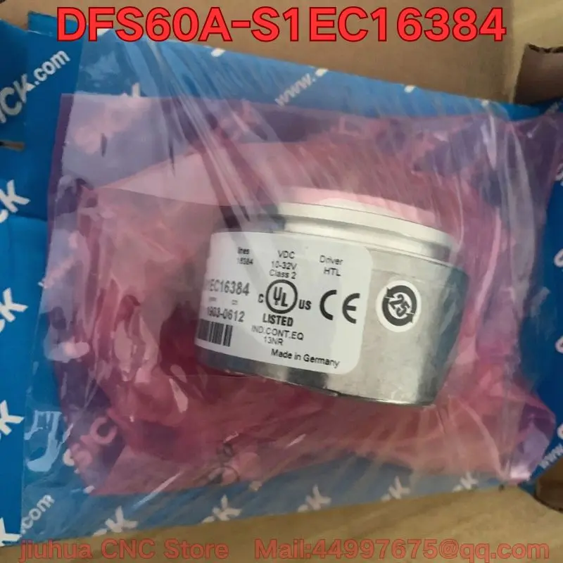 New DFS60A-S1EC16384 encoder