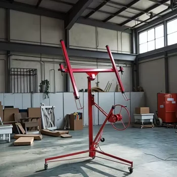 

Лидер продаж, новый ремень из стальной троса, подъемная панель для гипсокартона, 16 футов, подъемник для сухой стены, гипсокартона, гипсокартона, подъемник для строительства отелей