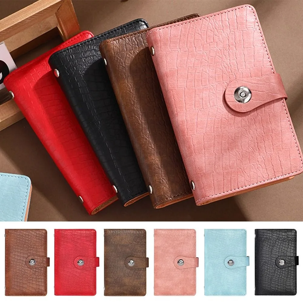 Patrón de cocodrilo 100 sobres Desafío de ahorro de dinero Mini carpeta reutilizable impermeable Desafío de ahorro Ahorre dinero